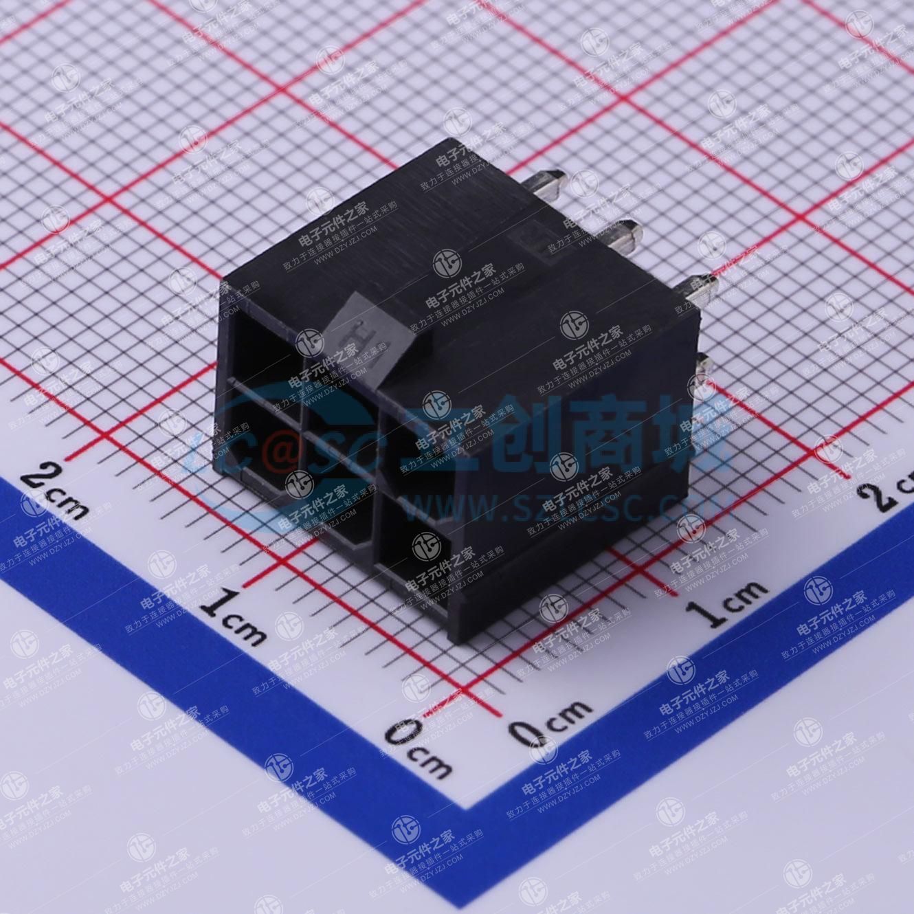2x3P 间距:4.2mm 直插