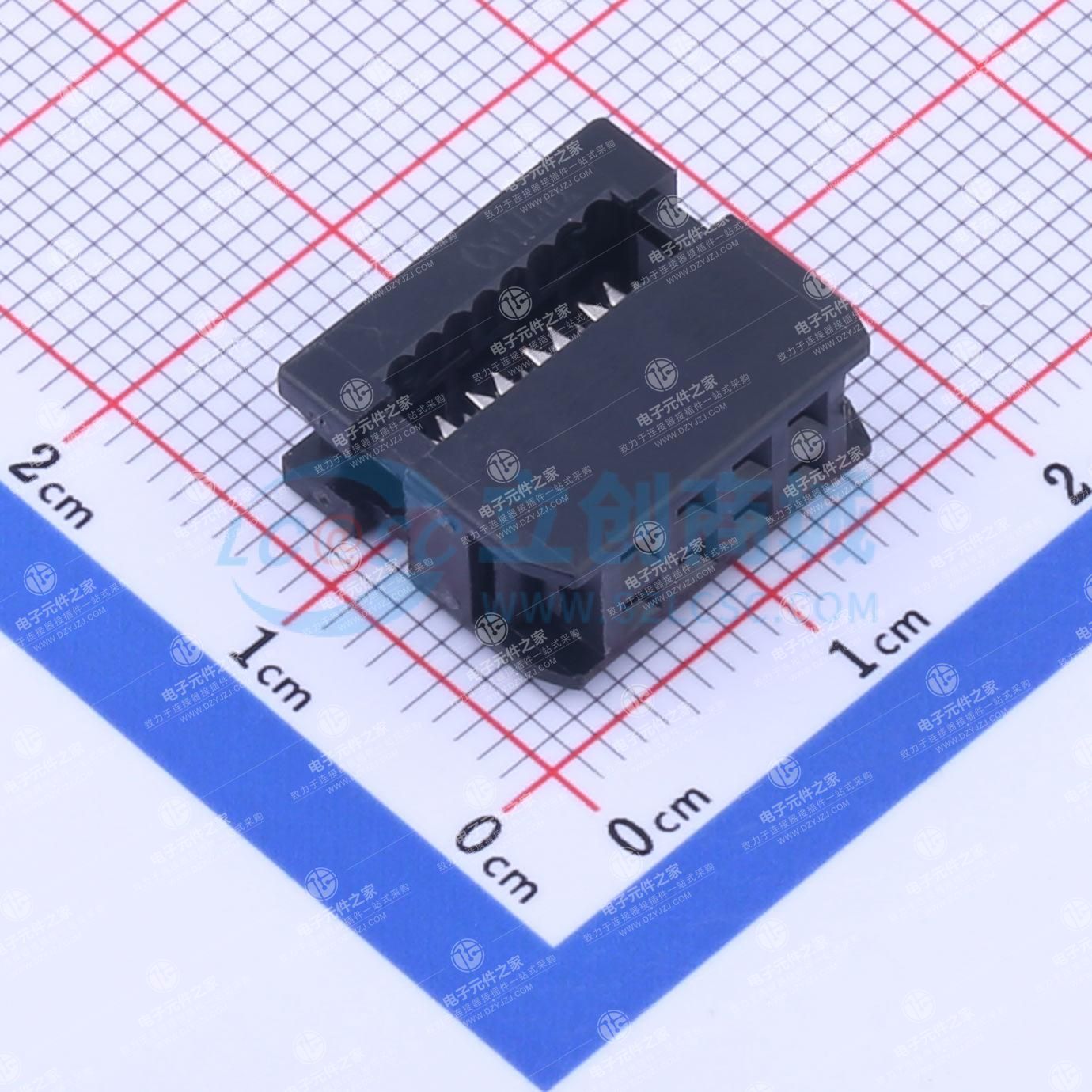 2.54mm 2x4P 排数:2 每排P数:4