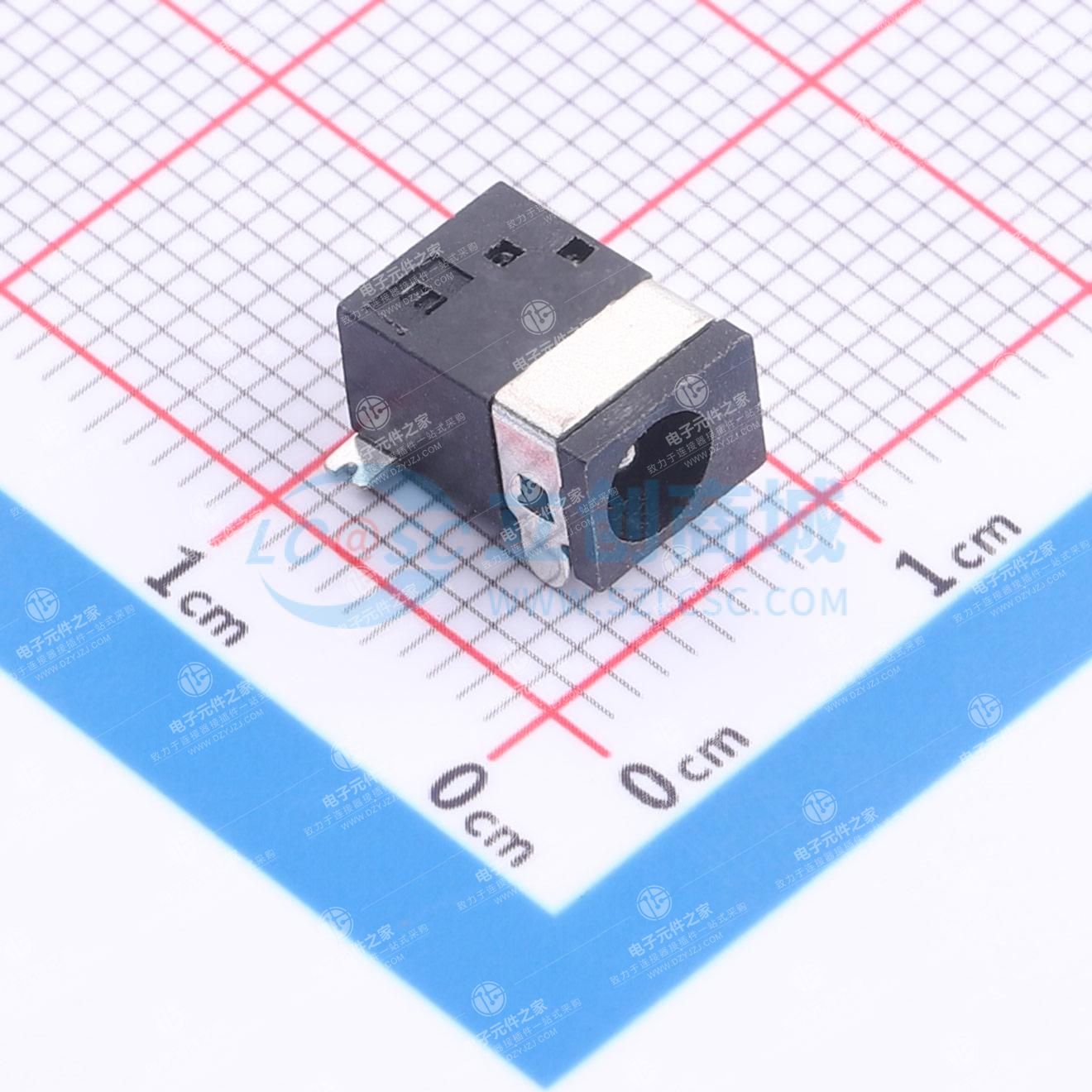 DC电源插座 内径:1.3mm 外径:3.7mm