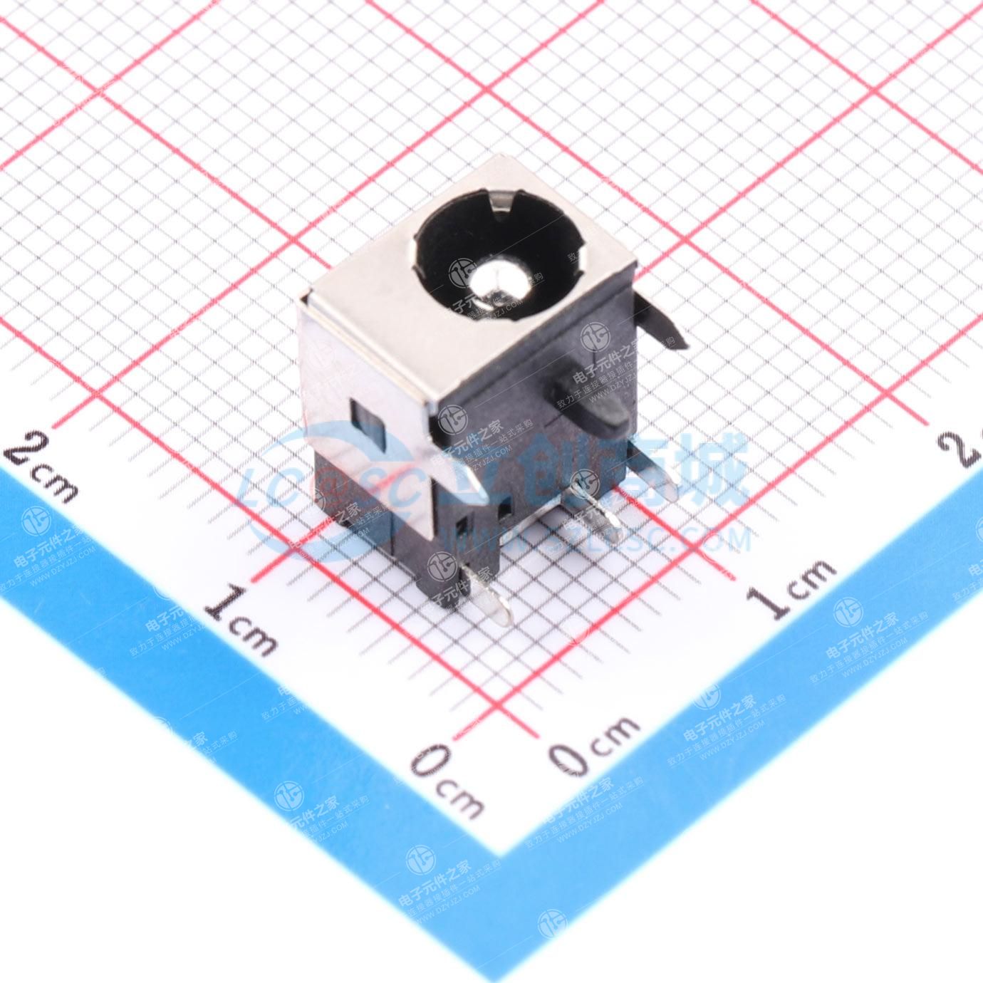 DC电源插座 内径:2.5mm 外径:6mm
