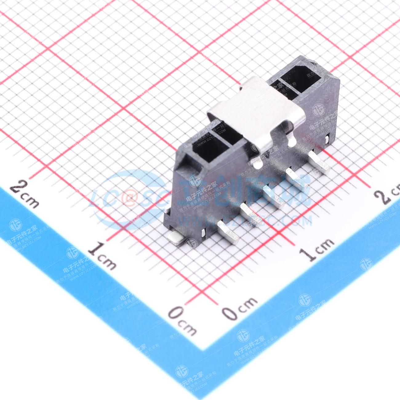 1x5P 间距:3mm 立贴