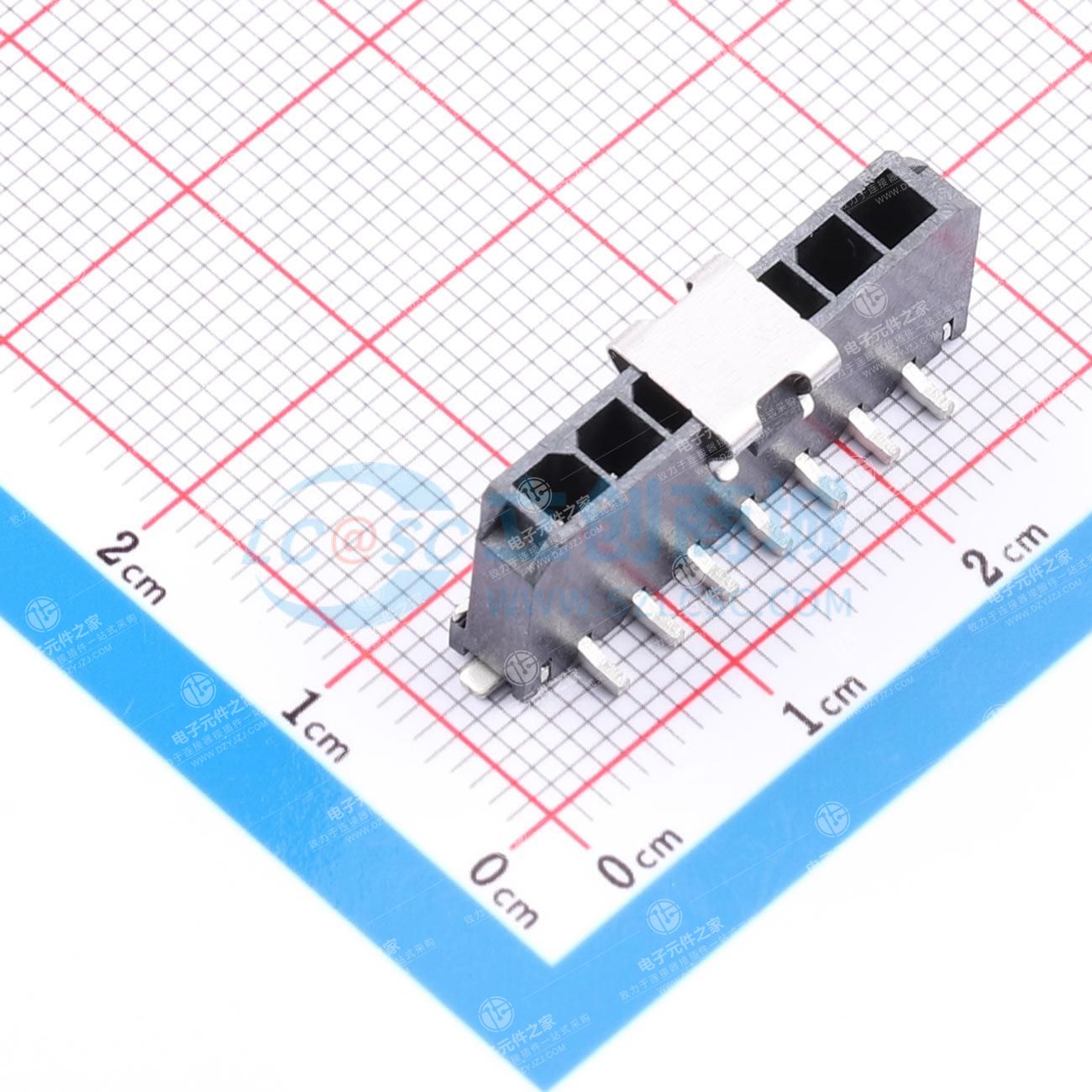 1x7P 间距:3mm 立贴