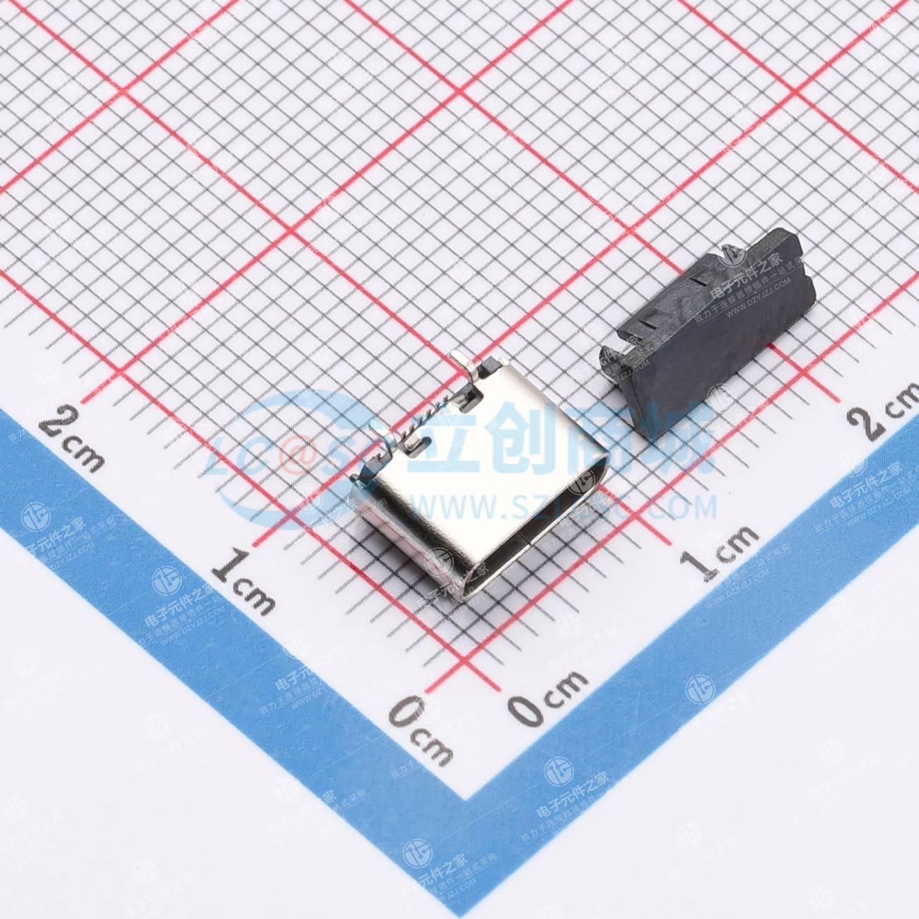 Type-C 母 立贴