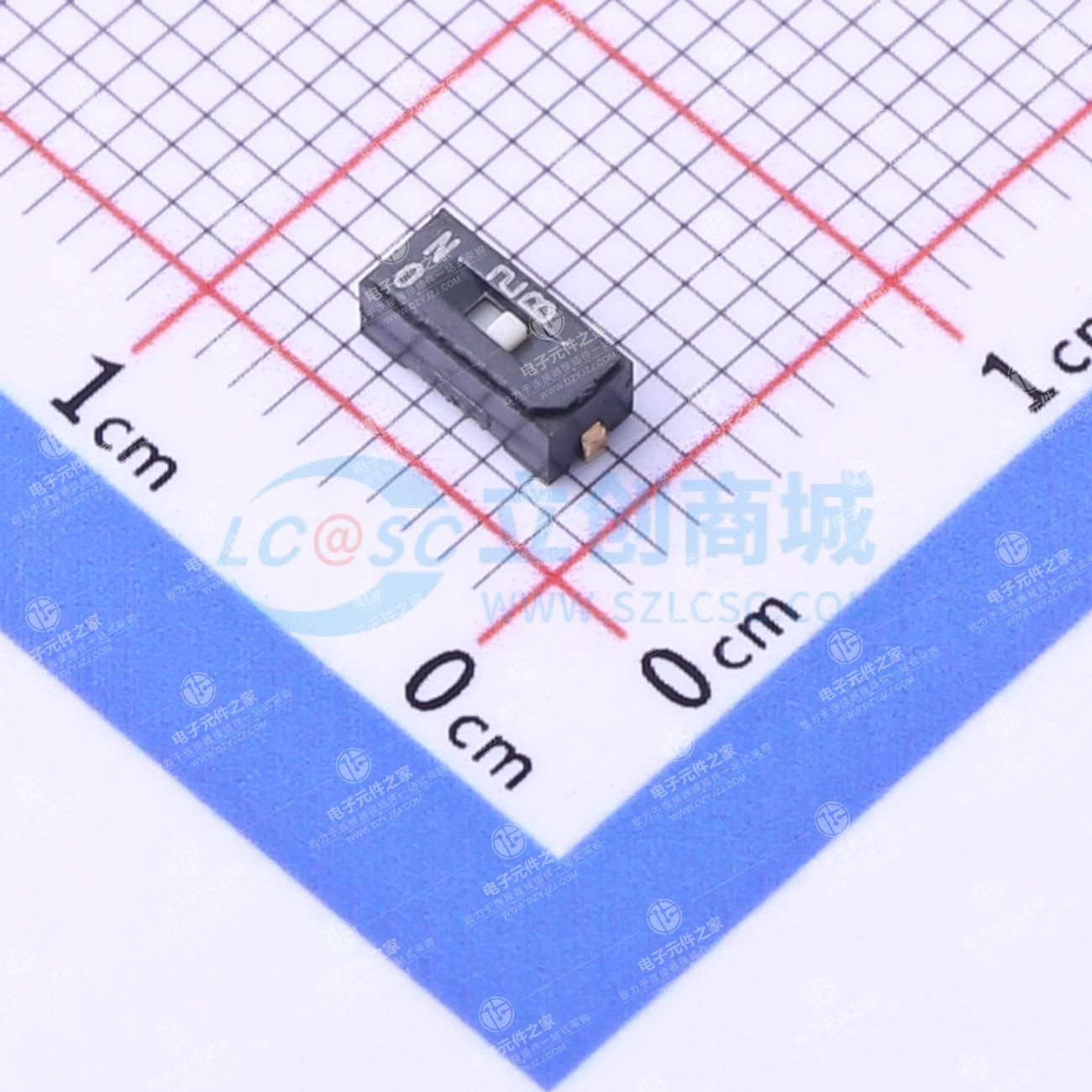 拨码开关 (间距1.27mm)