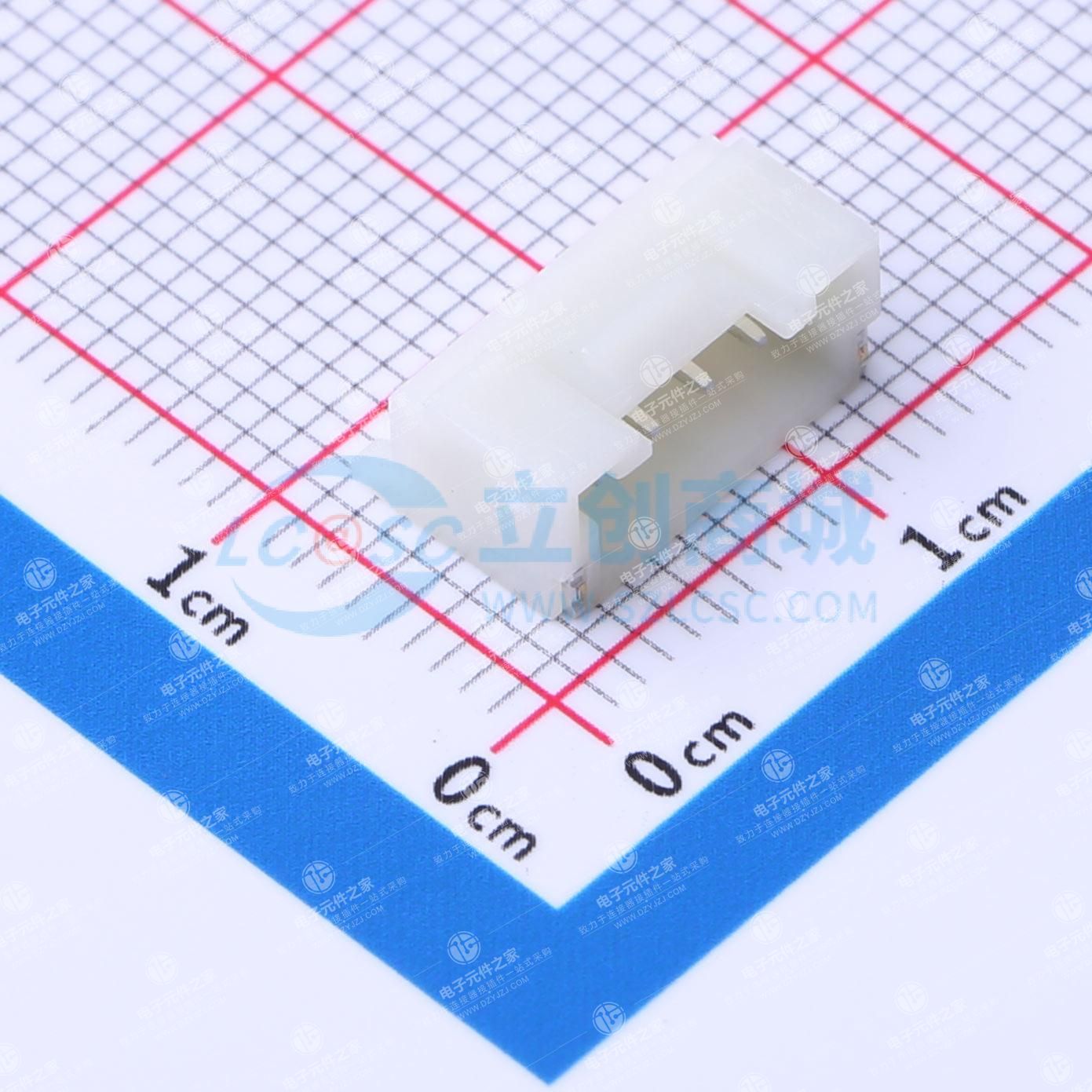 1x4P 间距:2mm 卧贴