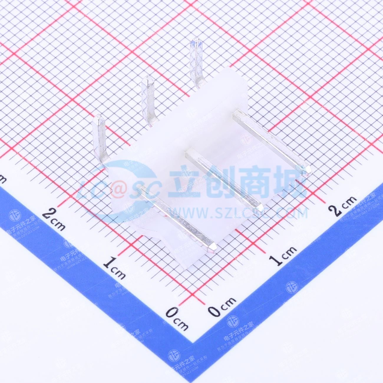1x5P 间距:3.96mm 弯插 系列:CH