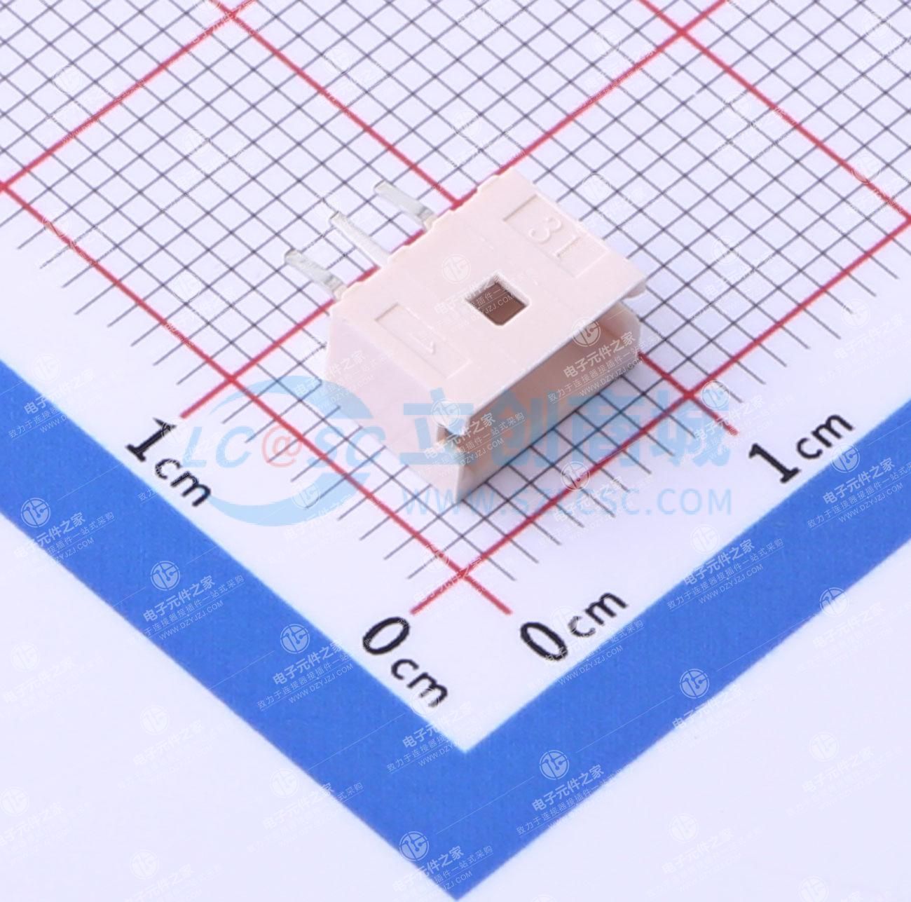 1x3P 间距:2mm 直插