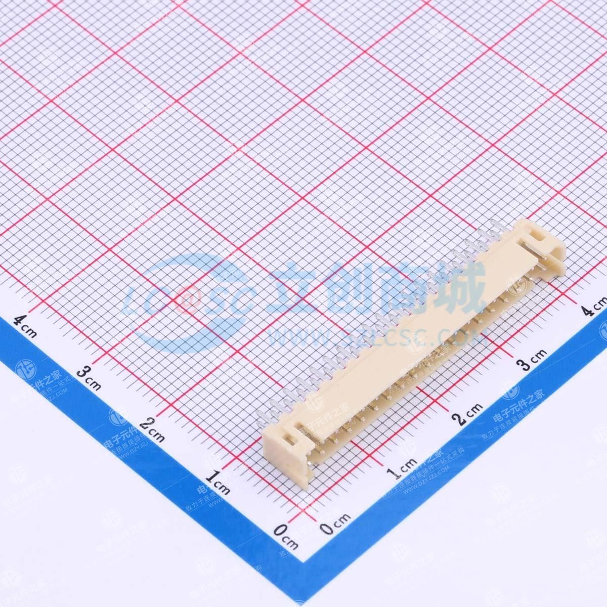 2x19P 间距:2mm 直插