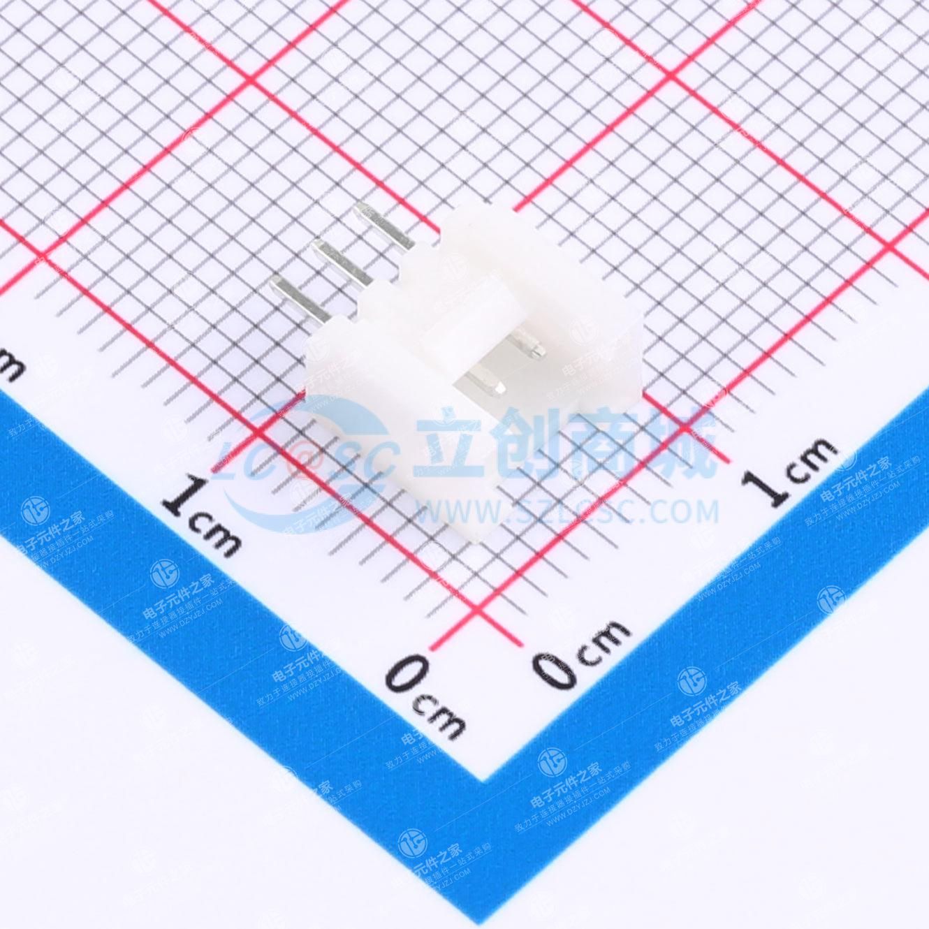 1x3P 间距:2mm 直插