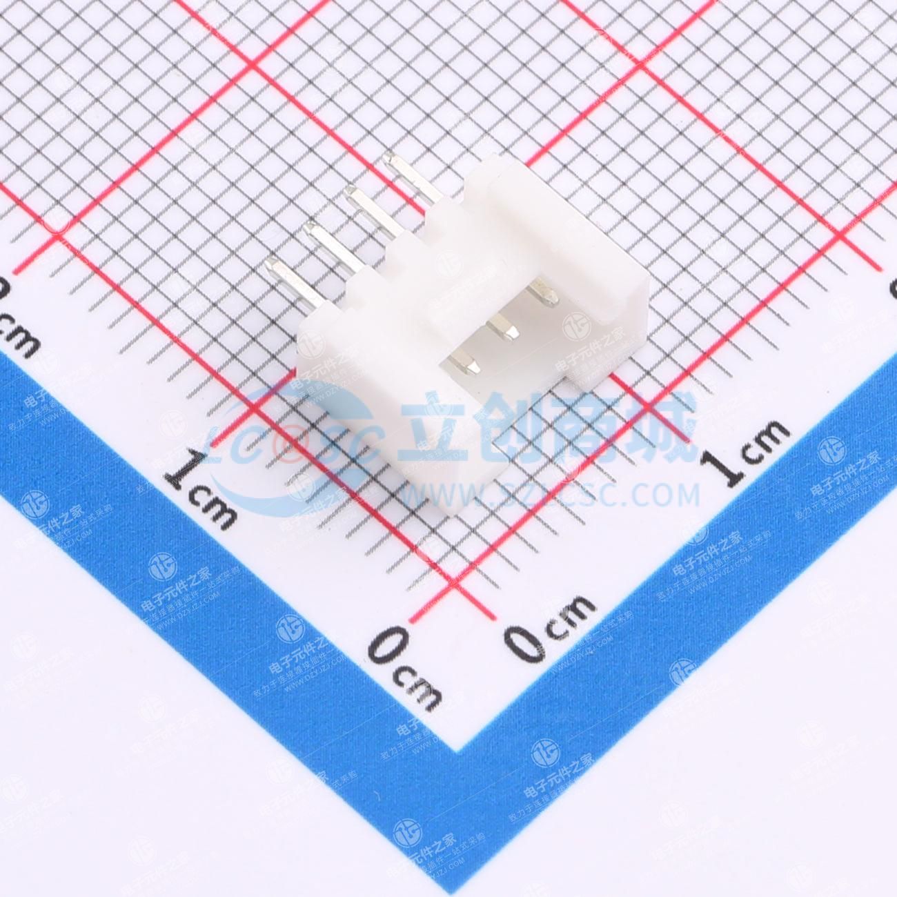 1x4P 间距:2mm 直插
