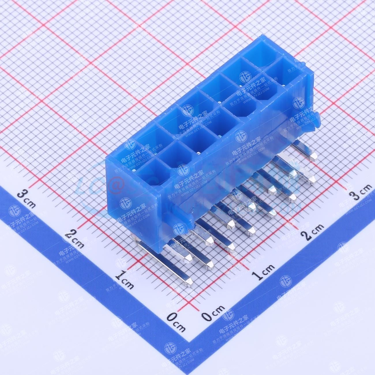 2x7P 间距:4.2mm 弯插
