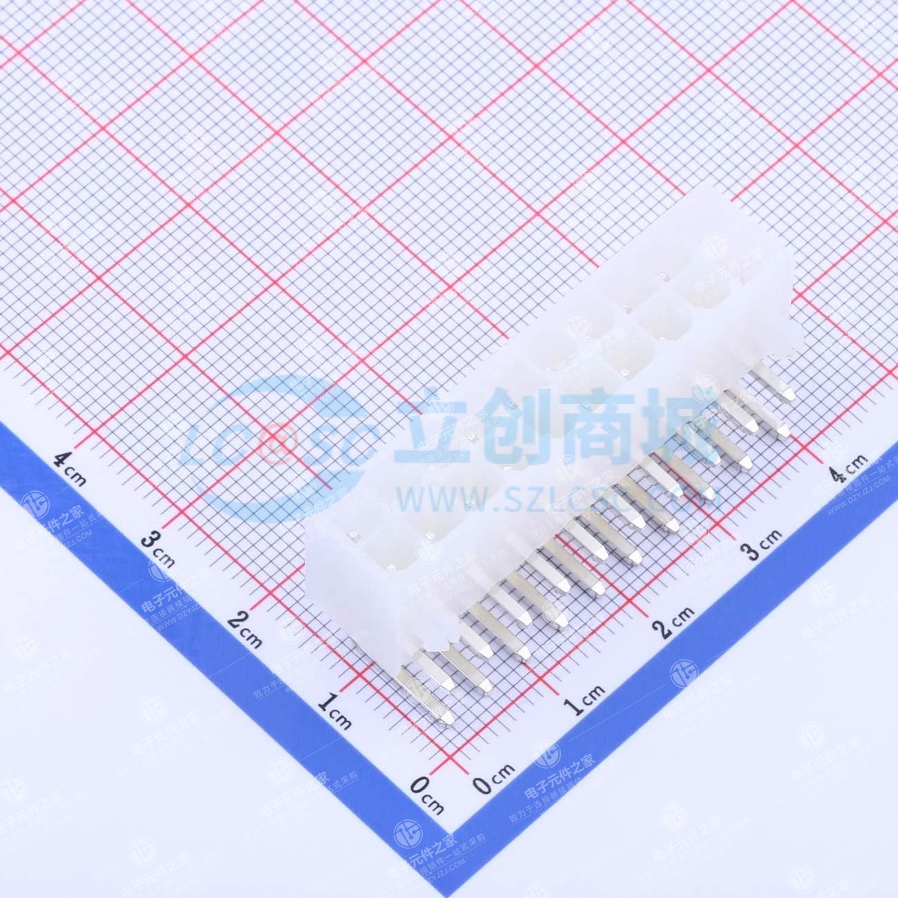 2x10P 间距:4.2mm 弯插