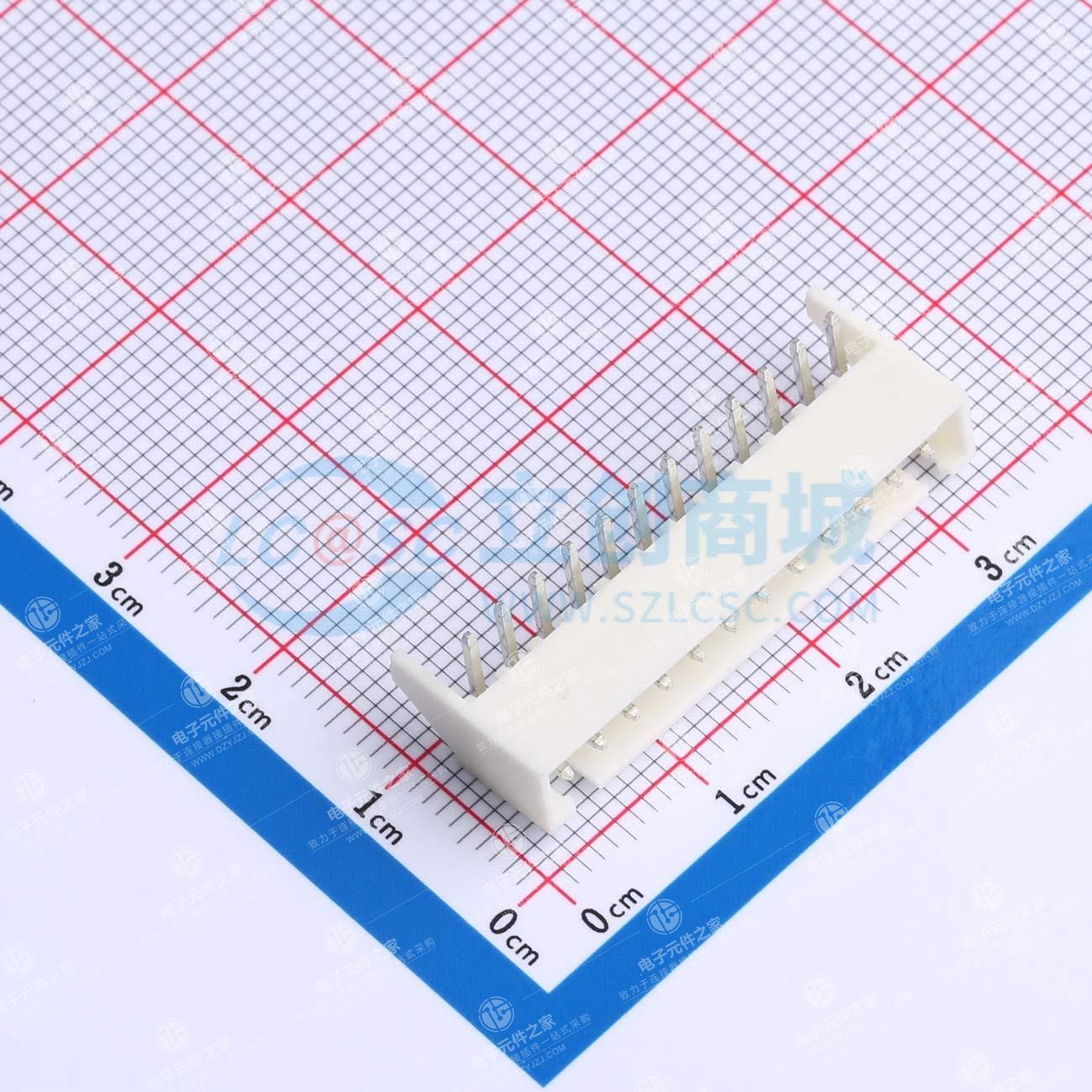 1x12P 间距:2.5mm 弯插