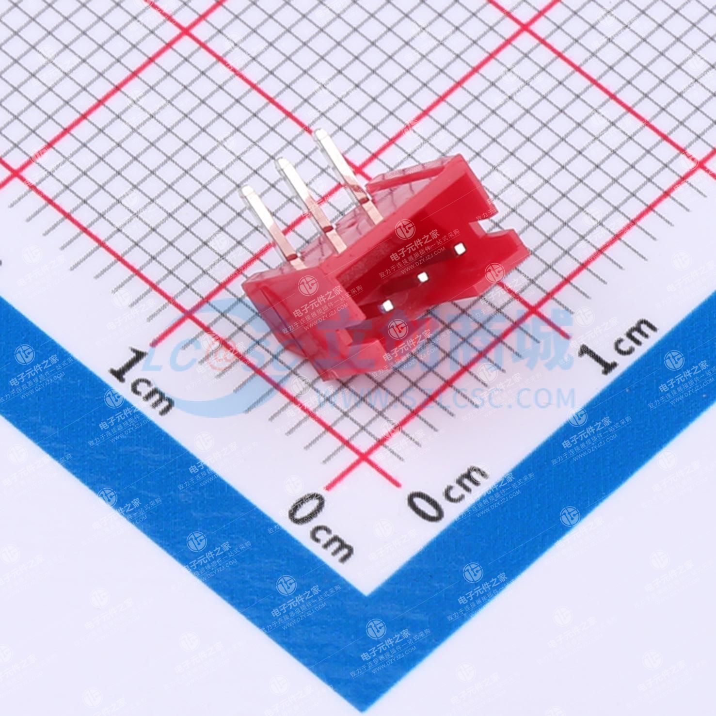 1x3P 间距:2mm 弯插