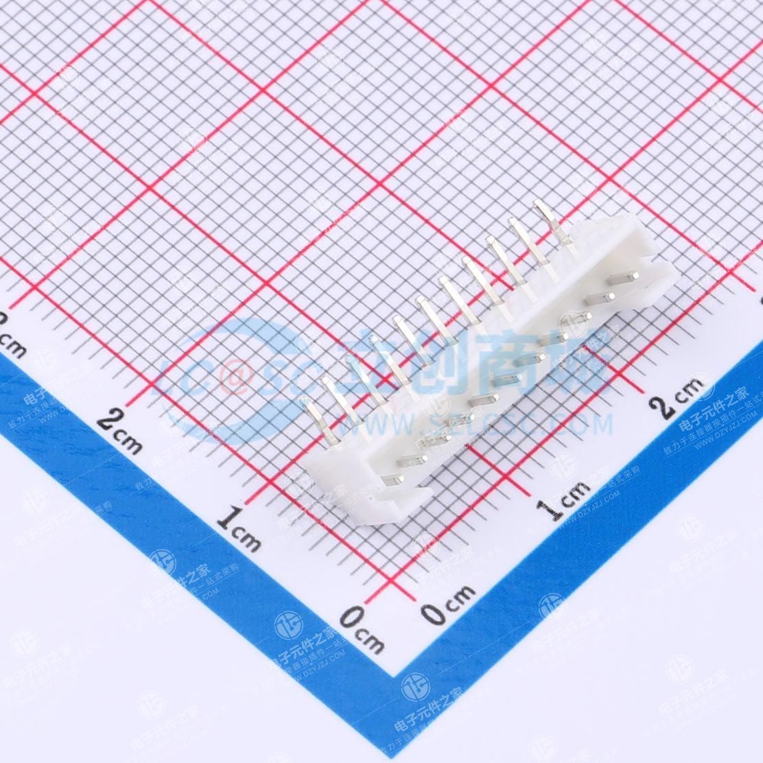 1x11P 间距:2mm 弯插