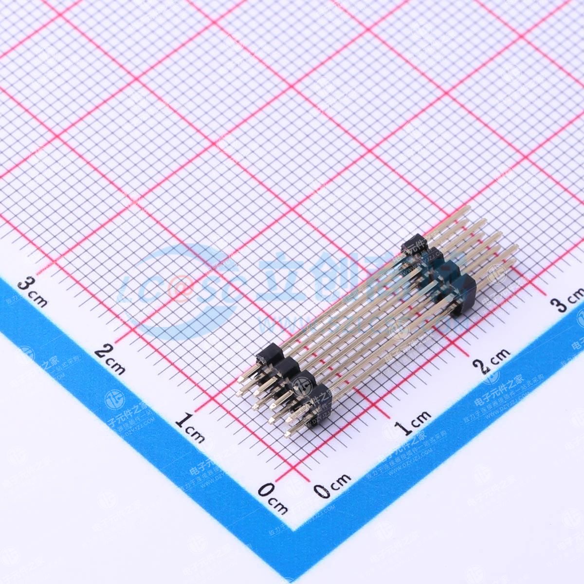 2x4P 间距:2mm 方针 直插