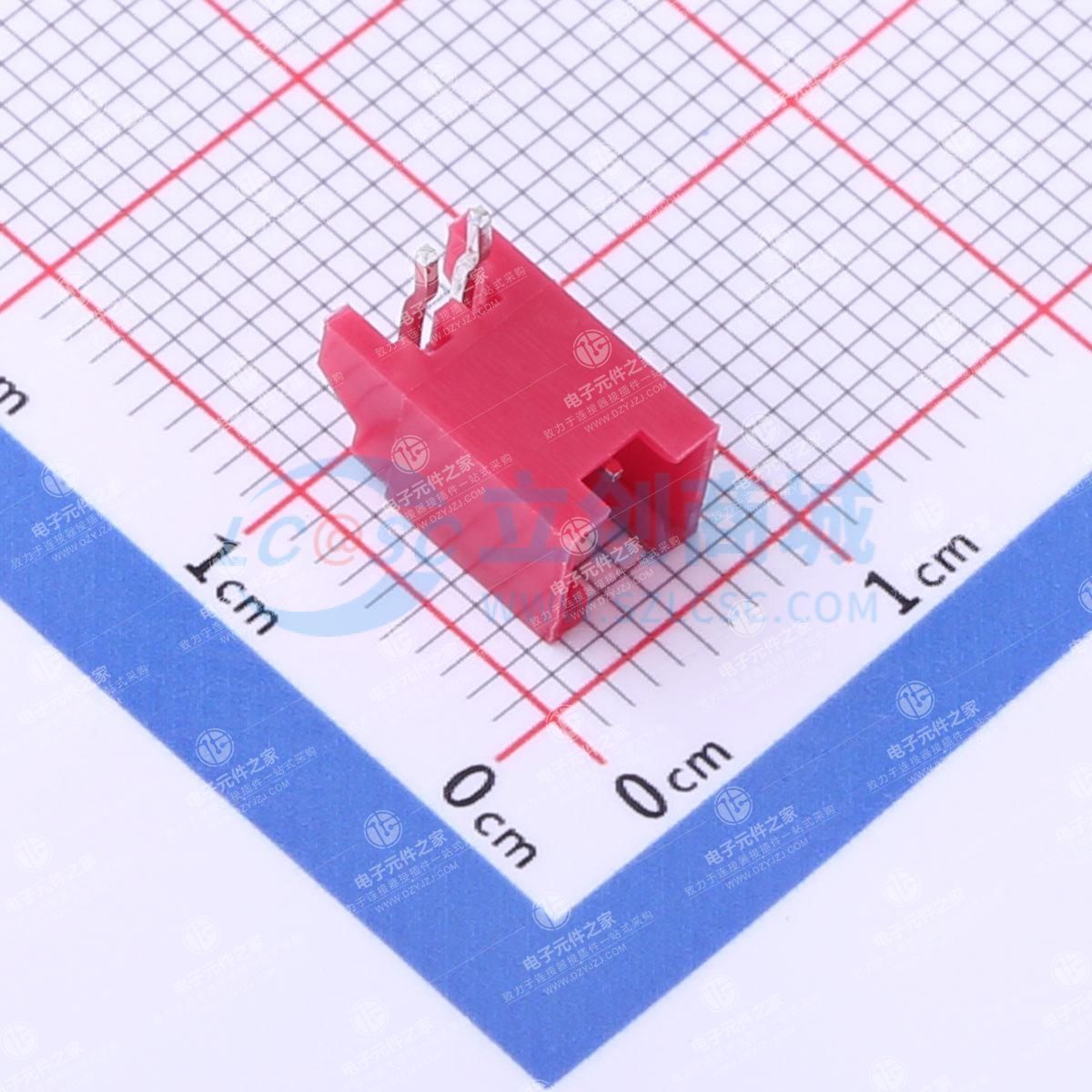1x2P 间距:2mm 弯插