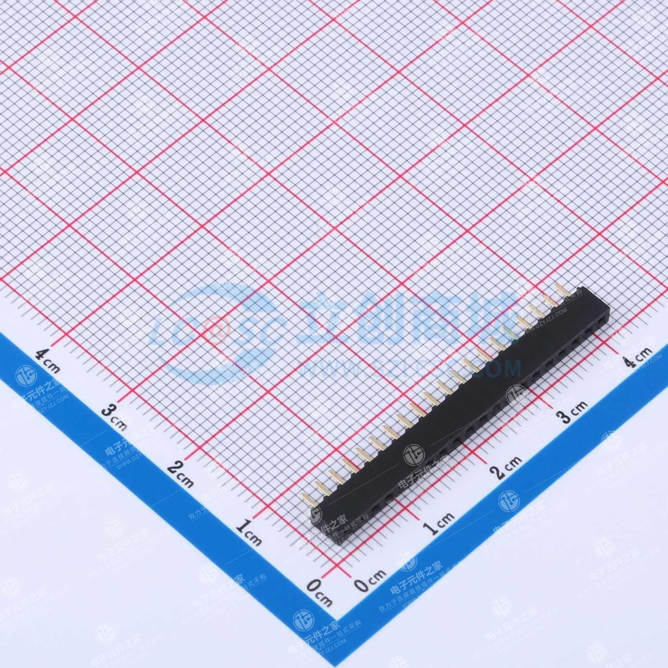 1x20P 间距:2mm 直插