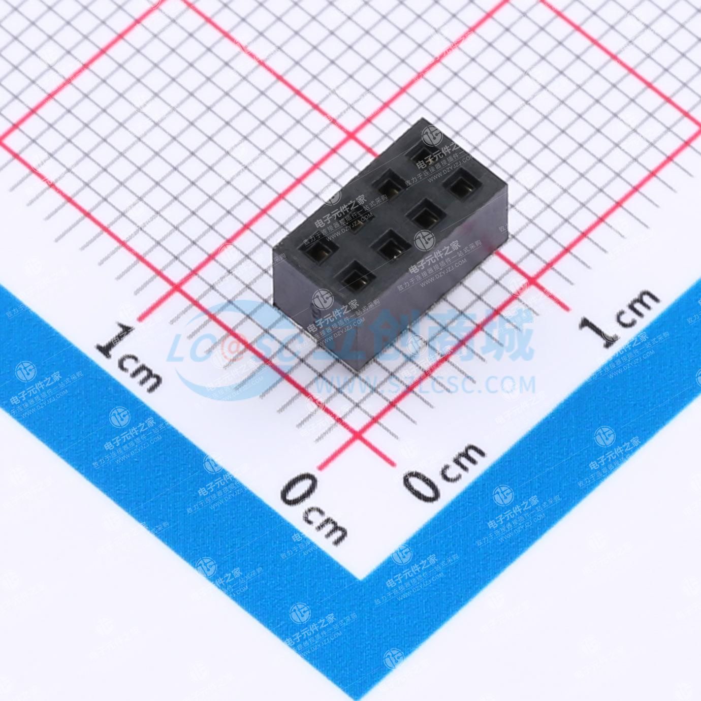 2x4P 间距:2mm 直插