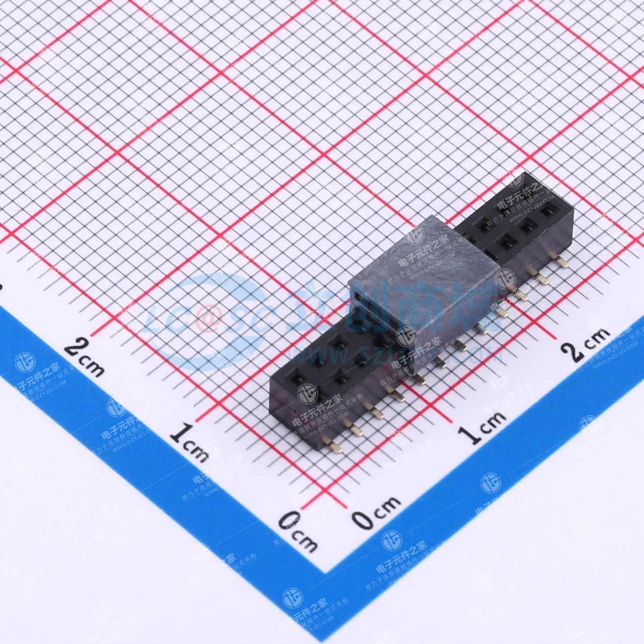 2x12P 间距:2mm 立贴