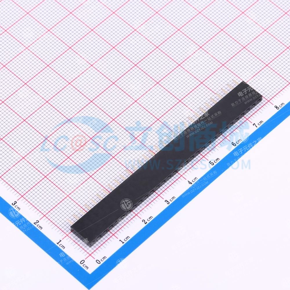 1x30P 间距:2.54mm 直插