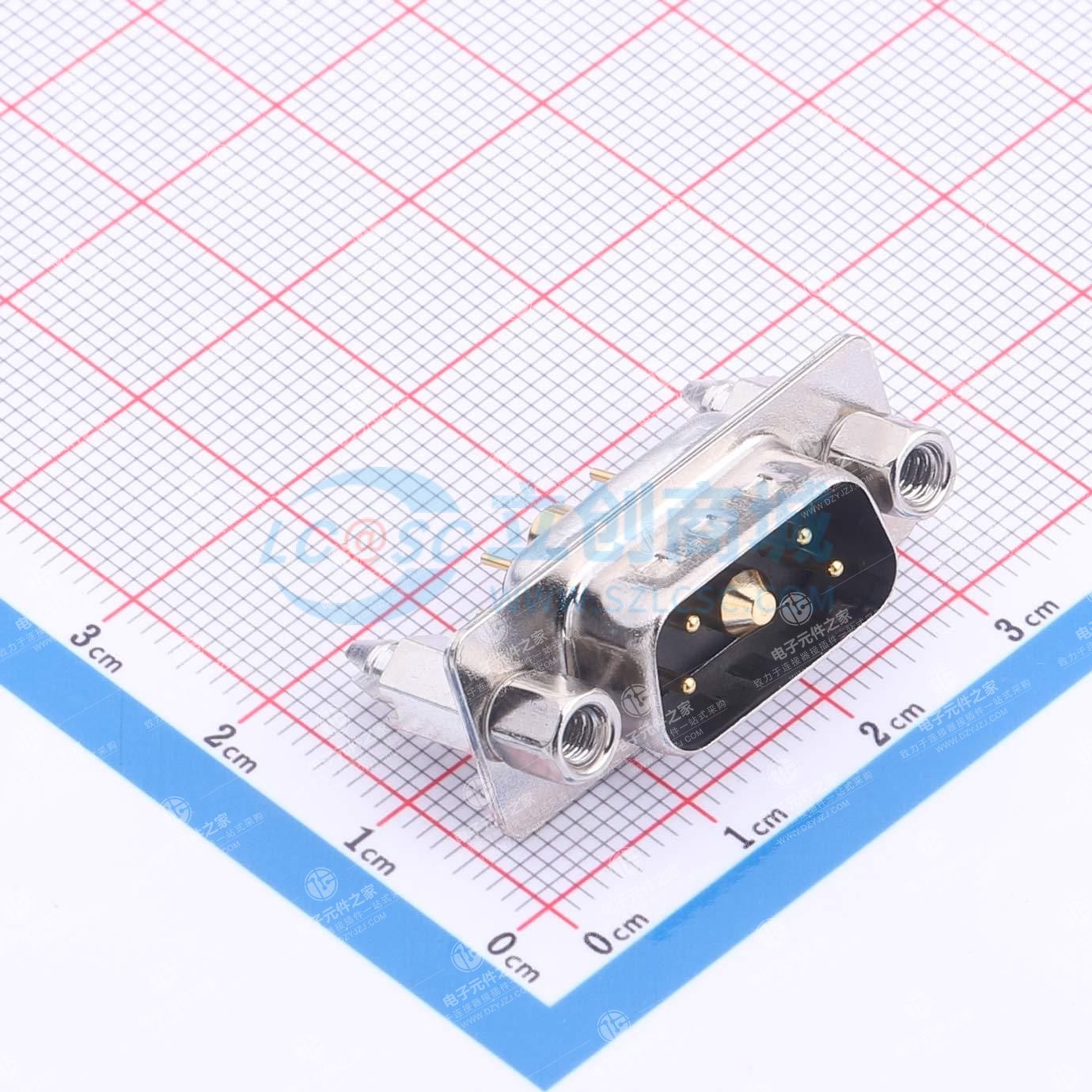 DWS-5W1M 公头 直插 全金 铆7.0鱼叉锁螺丝 40A