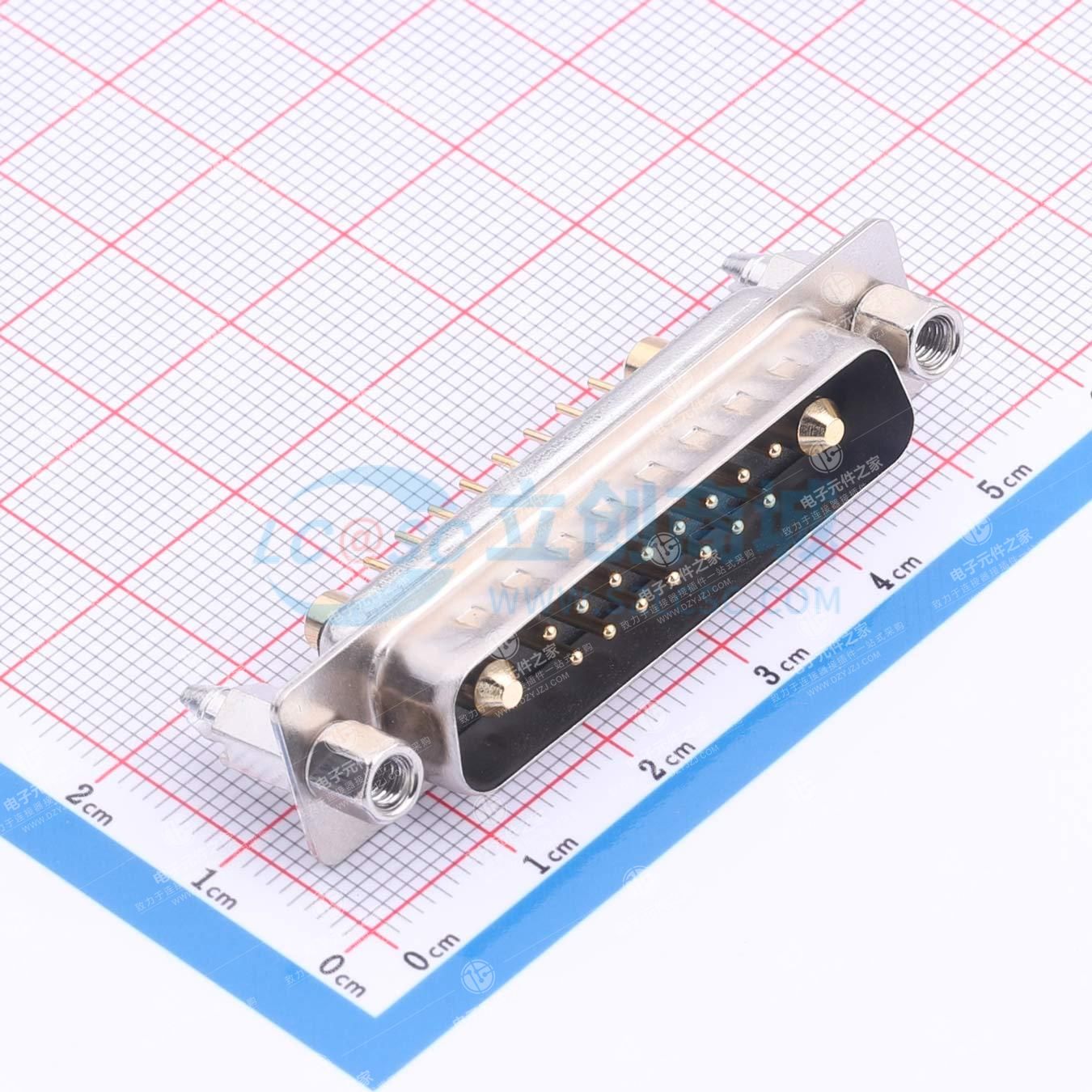 DWS-17W2M 公头 直插 全金 铆7.0鱼叉锁螺丝 40A