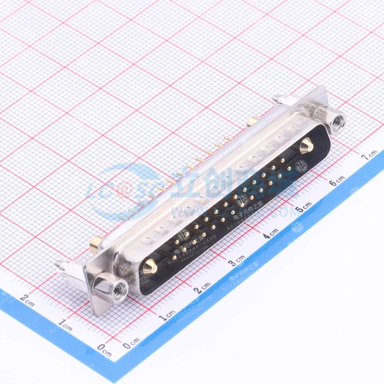 DWS-27W2M 公头 直插 全金 铆7.0鱼叉锁螺丝 40A