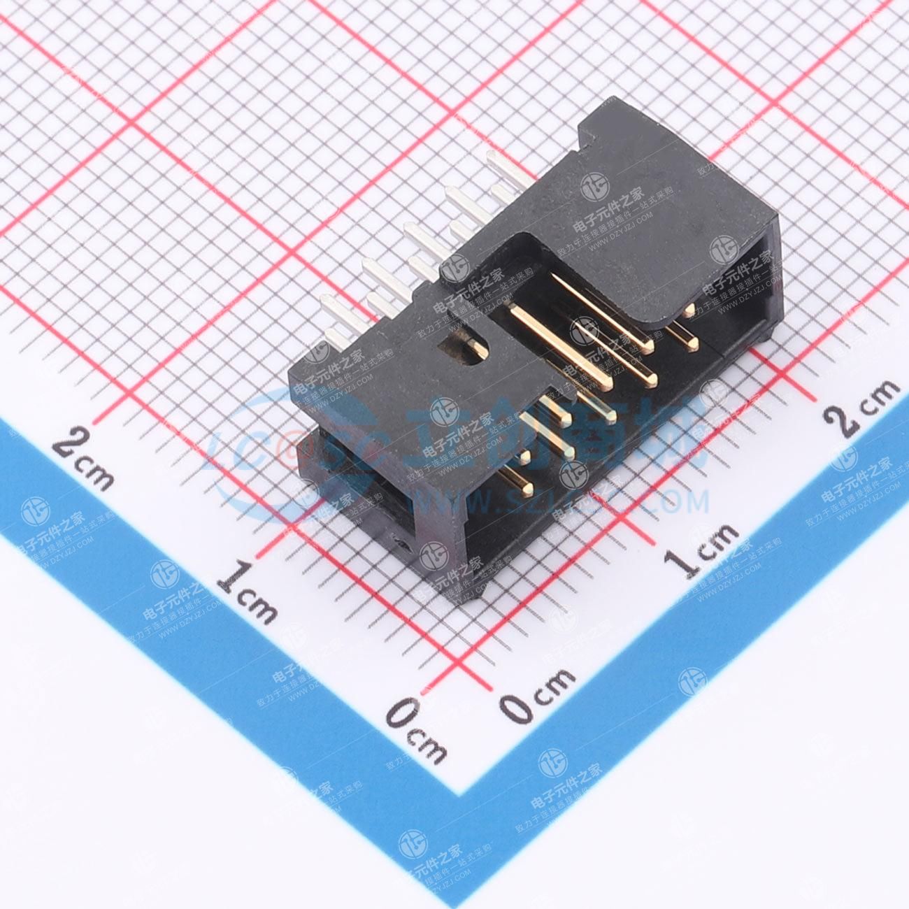2x5P 间距:2.54mm 直插