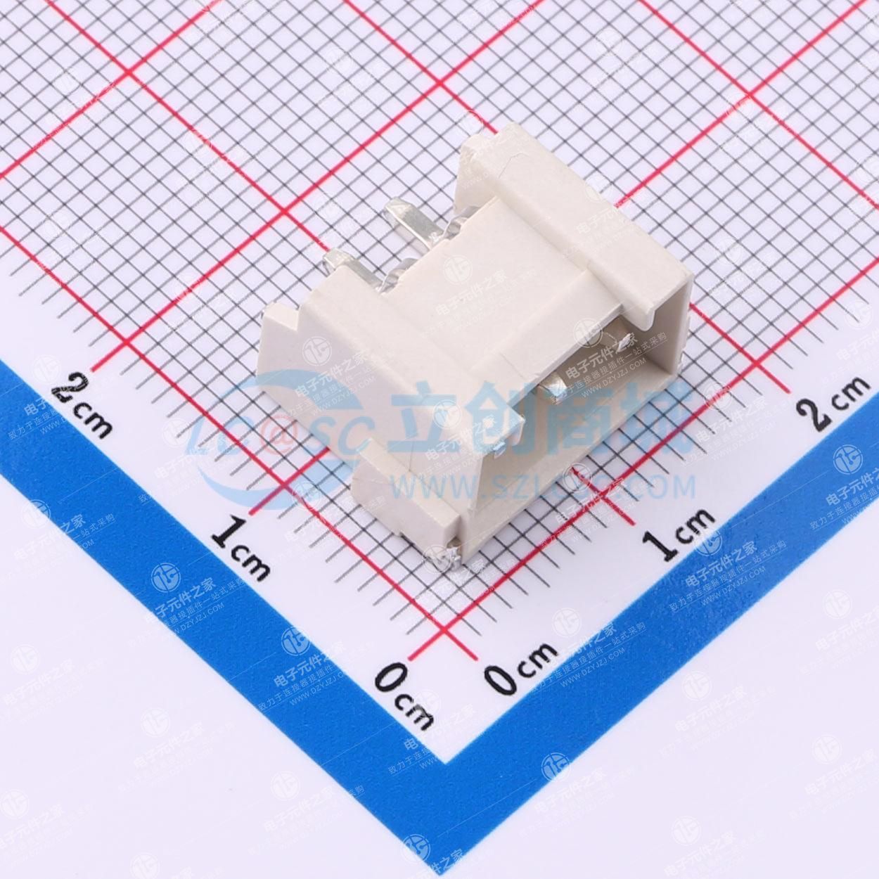 插针结构:1x3P 间距:3.96mm 安装方式:卧贴 参考系列:VH