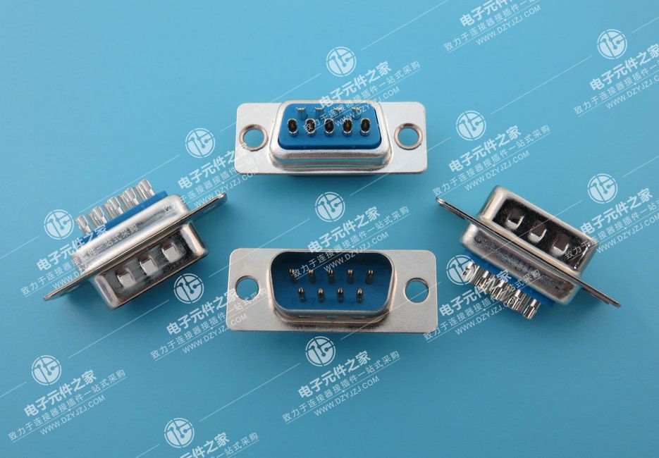 DB 9P 公座传统光孔
