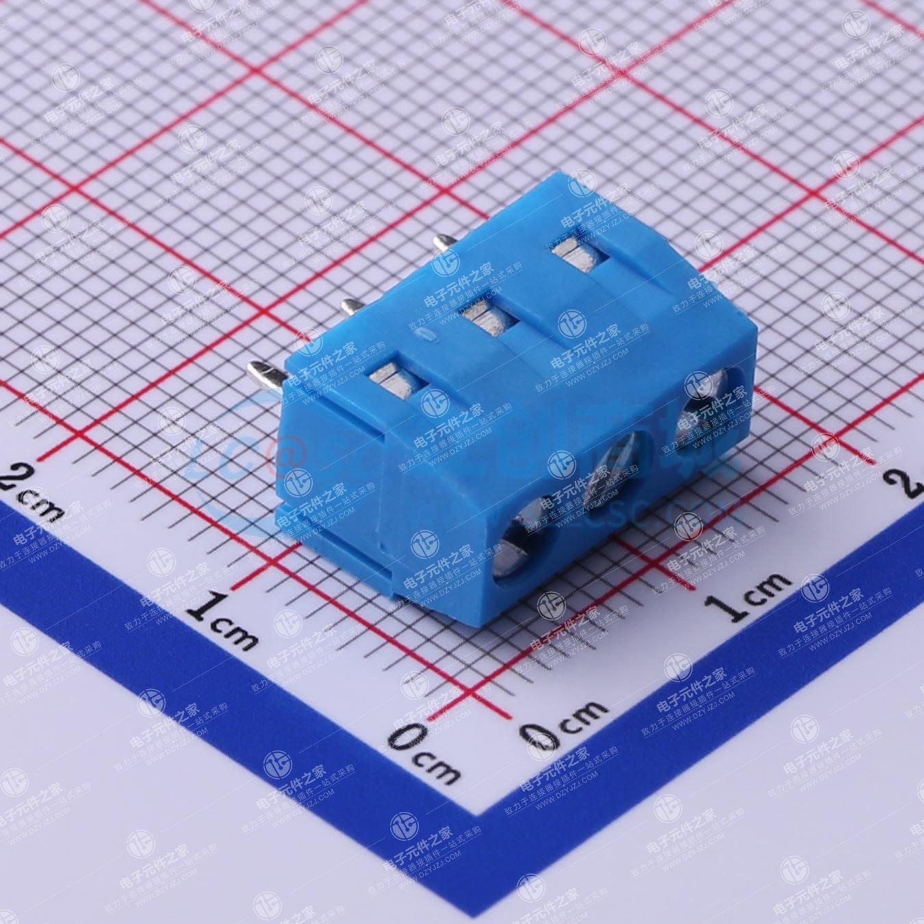 1x3P 5mm 直插 排数:1 每排P数:3