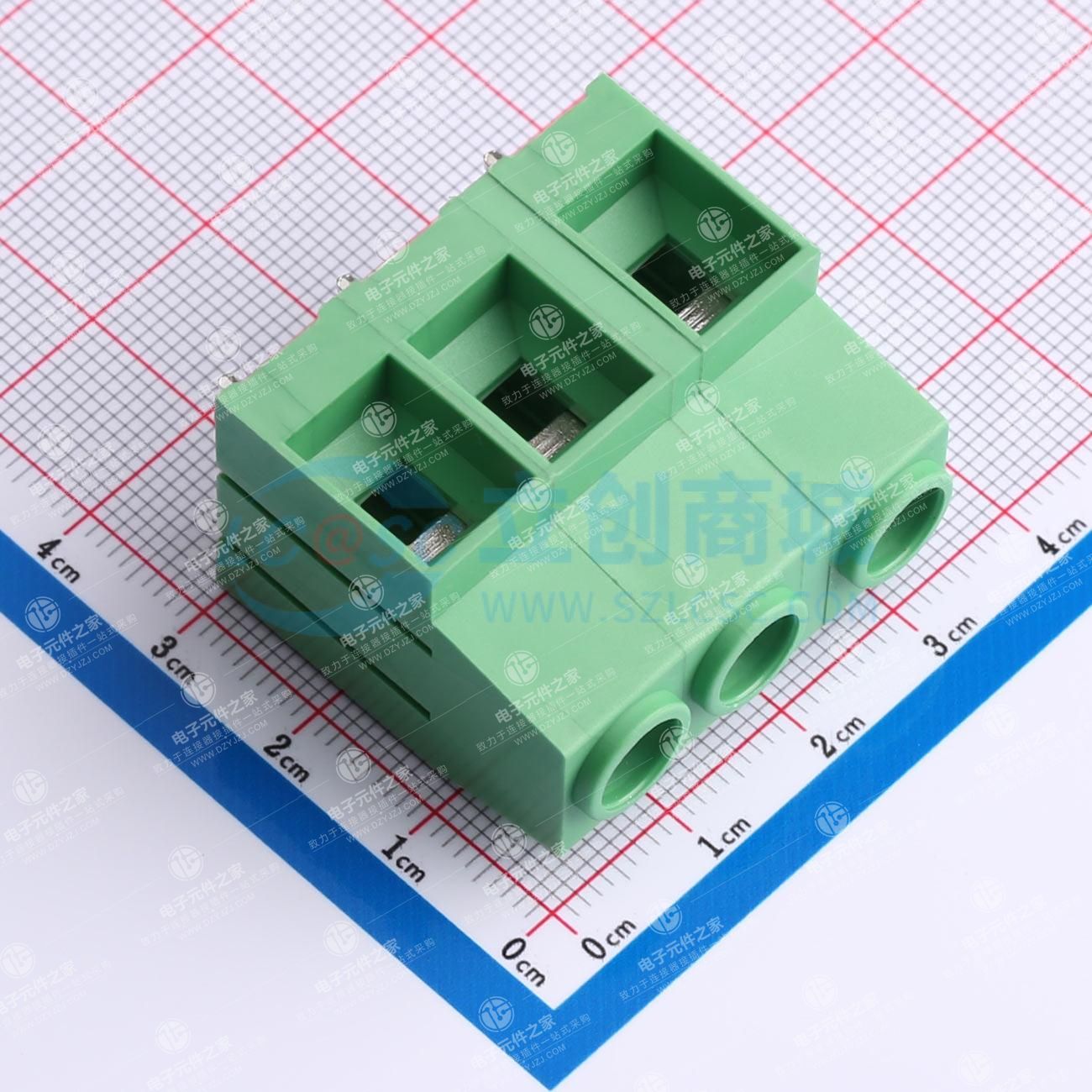 1x3P 12.7mm 直插 排数:1 每排P数:3