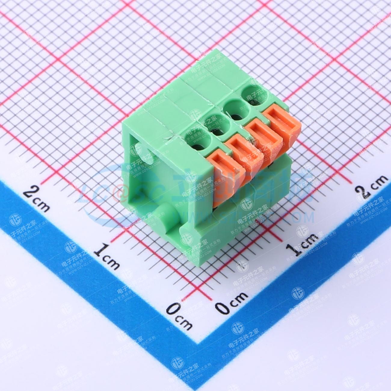 1x4P 2.54mm 每排P数:4 排数:1