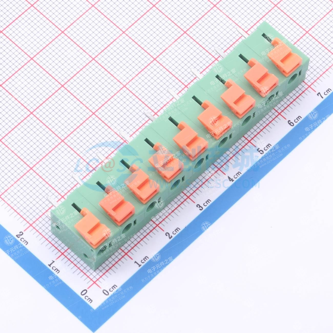 1x9P 7.62mm 每排P数:9 排数:1