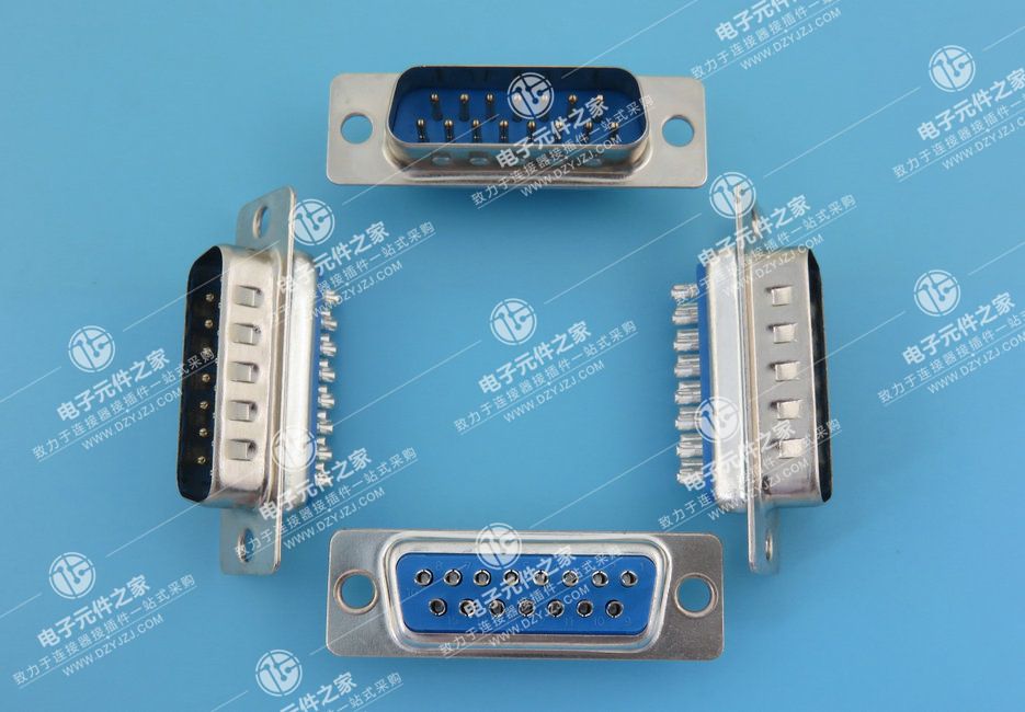 DB15P 公座焊线式传统光孔