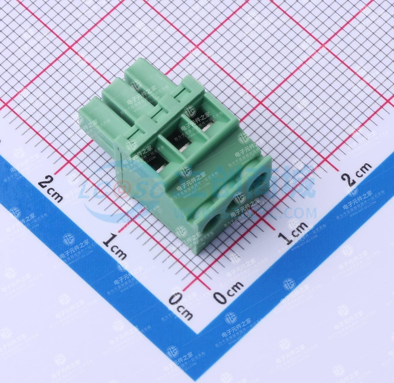 无固定装置 1x3P 3.5mm 排数:1 每排P数:3