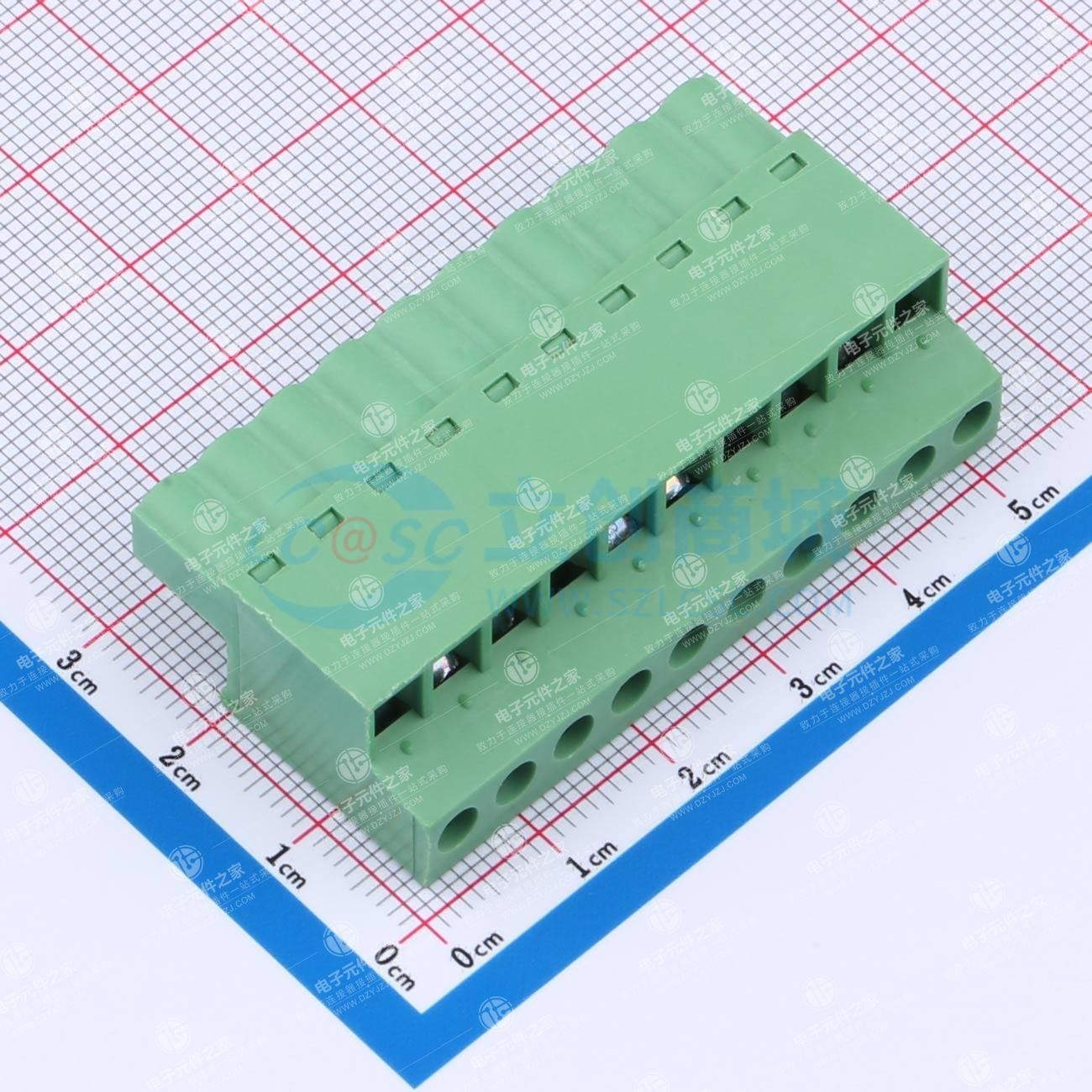 无固定装置 1x10P 5.08mm 排数:1 每排P数:10