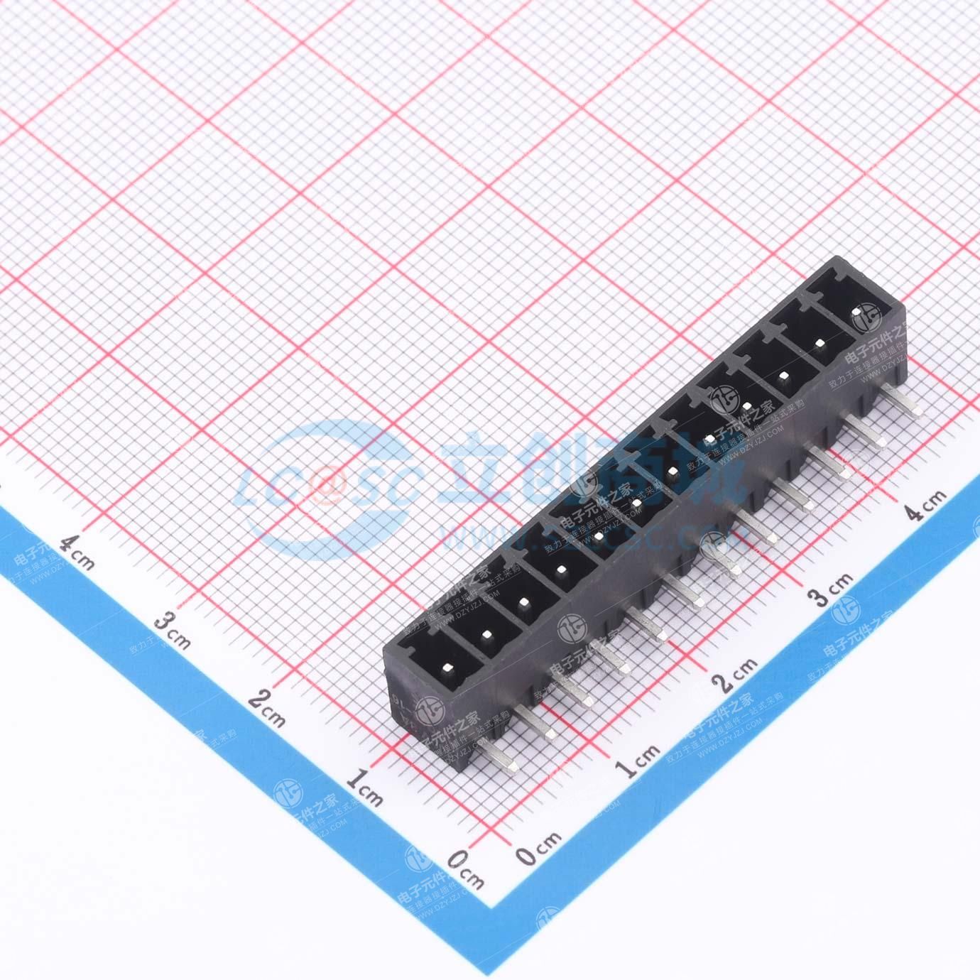 无固定装置 1x12P 3.81mm 排数:1 每排P数:12