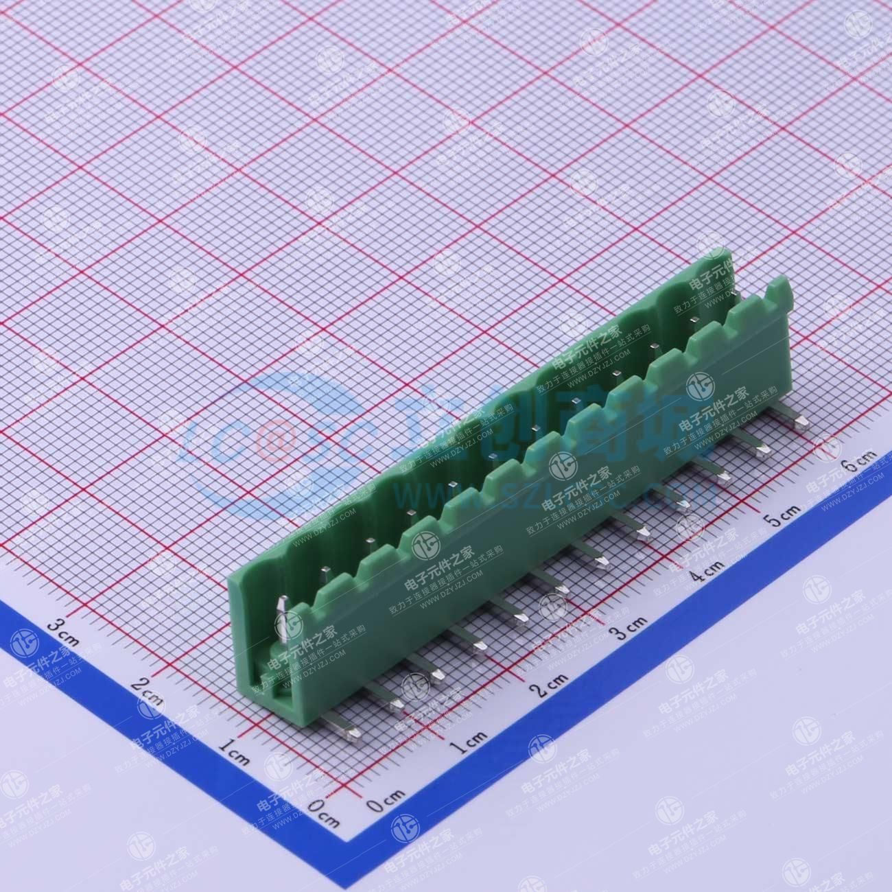 无固定装置 1x12P 5.08mm 排数:1 每排P数:12