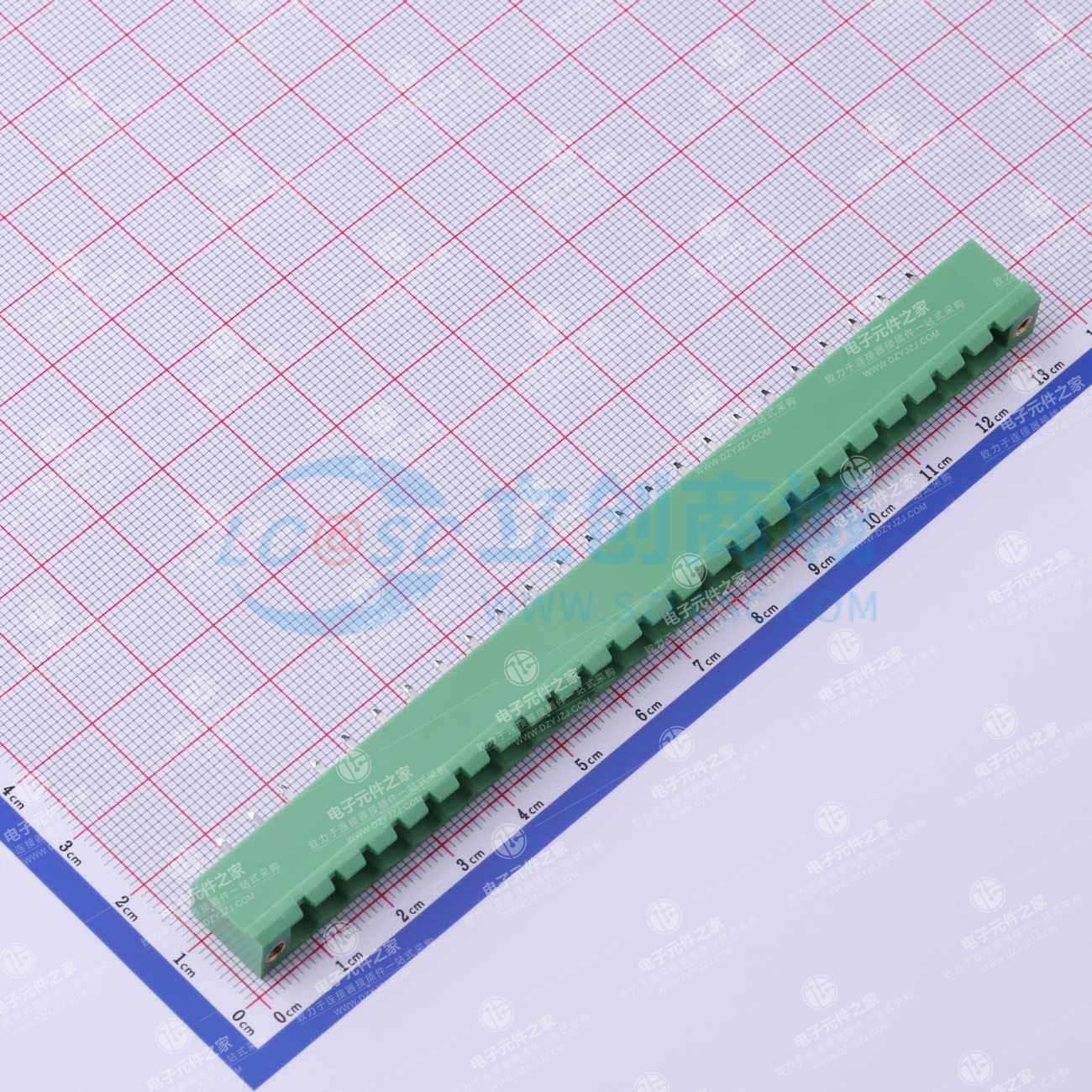螺丝固定 1x24P 5.08mm 排数:1 每排P数:24