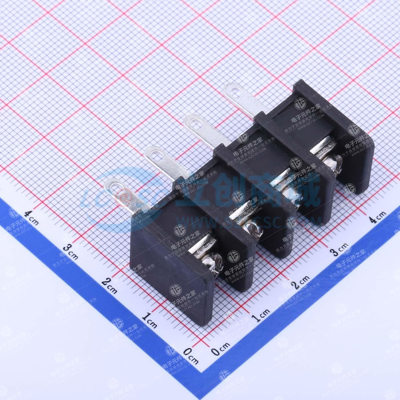 10mm 1x4P 直插 中脚 排数:1 每排P数:4