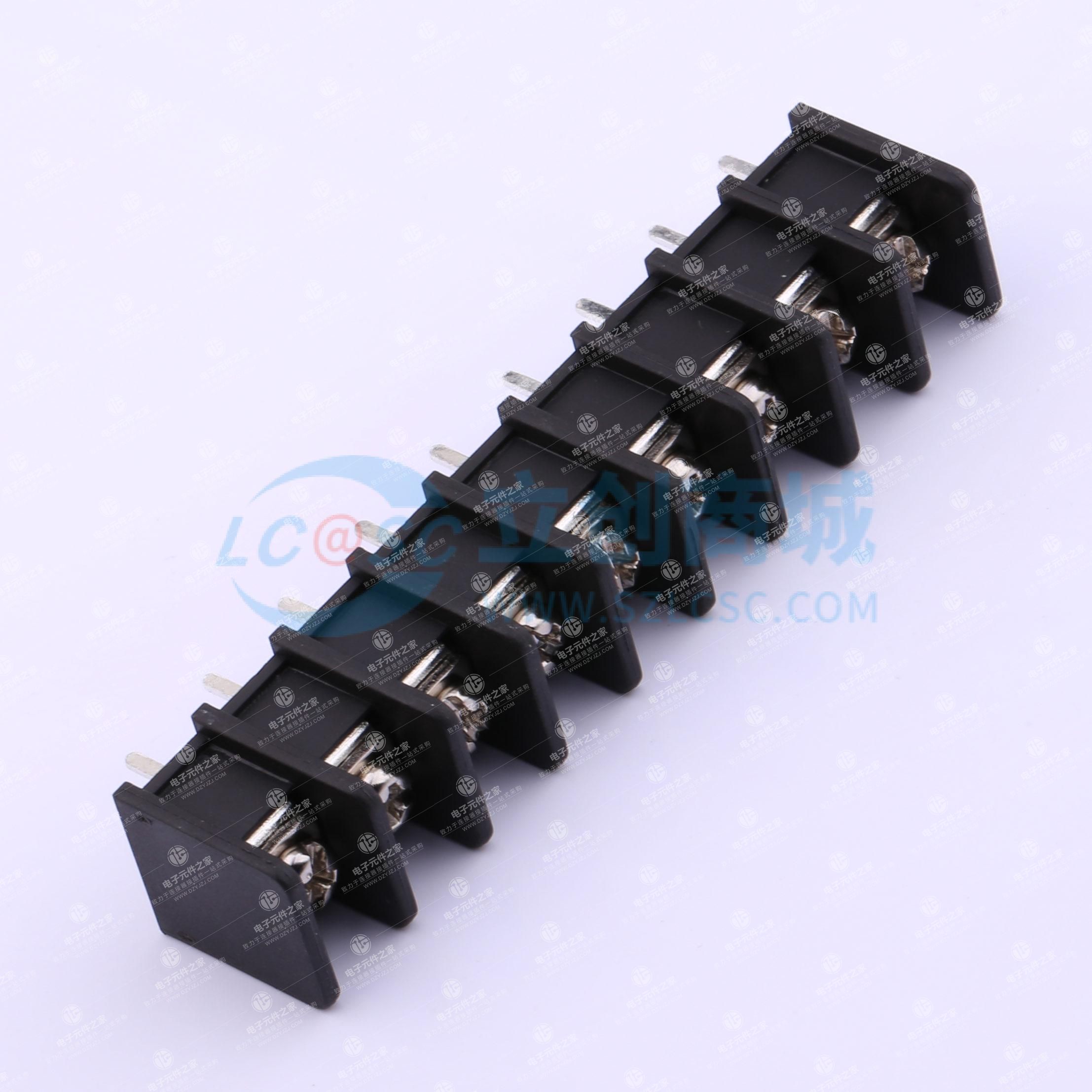 9.5mm 1x9P 直插 边脚 排数:1 每排P数:9