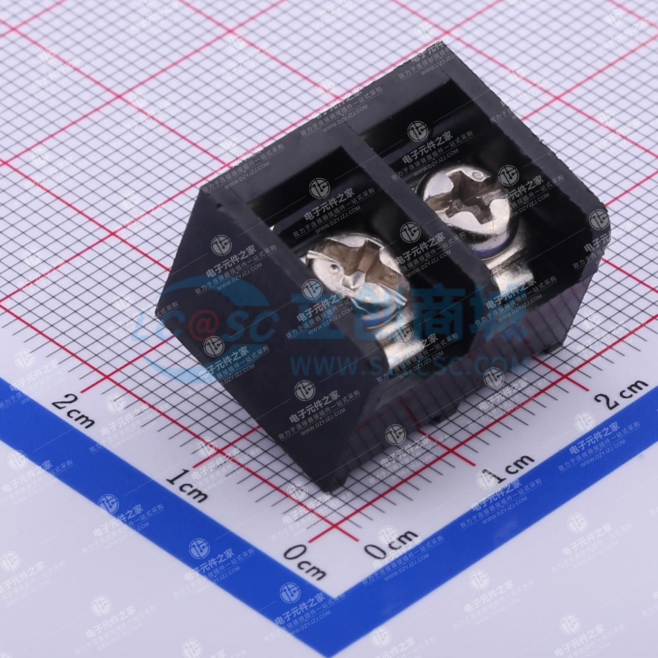 9.5mm 1x2P 直插 边脚 排数:1 每排P数:2