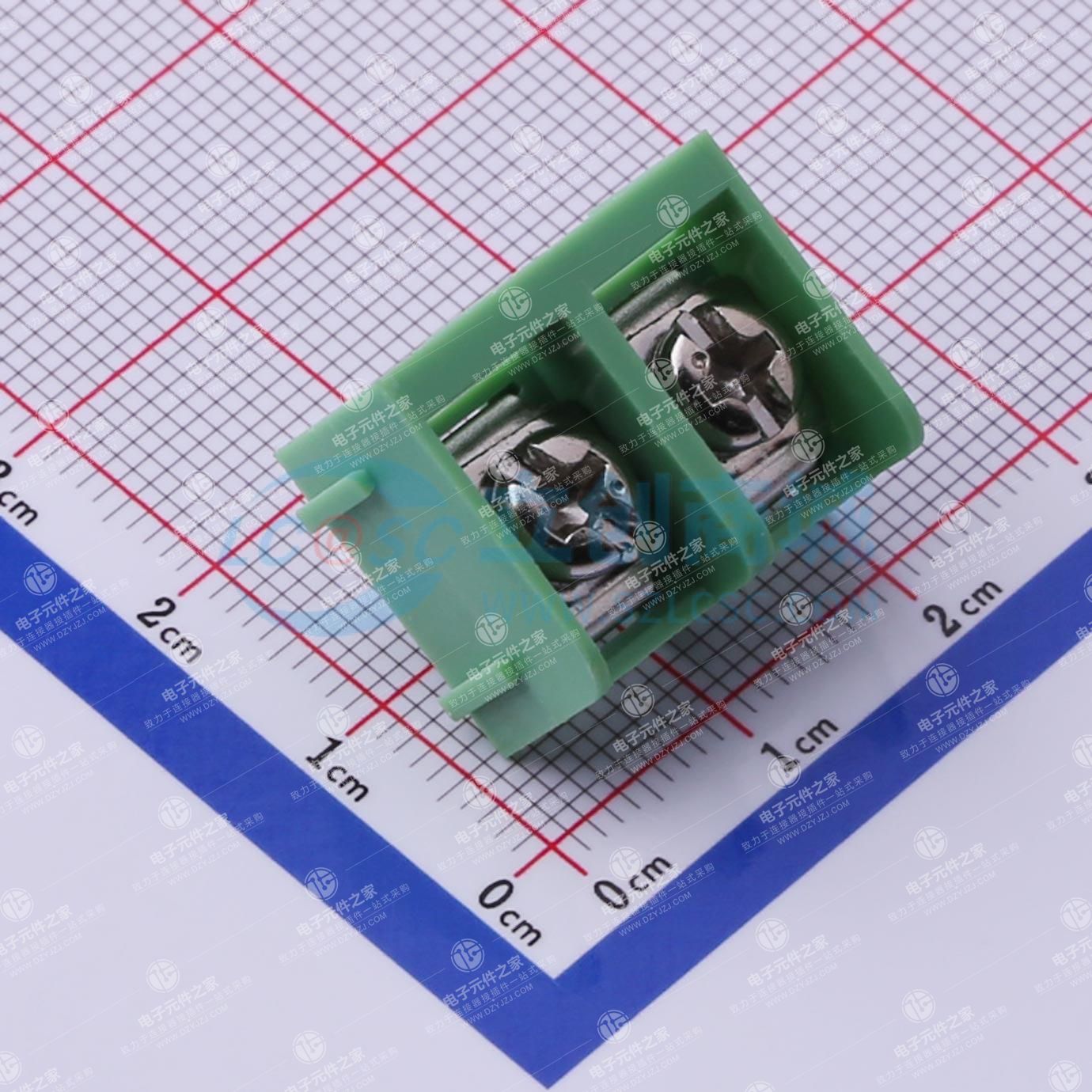 9.5mm 1x2P 直插 边脚 排数:1 每排P数:2