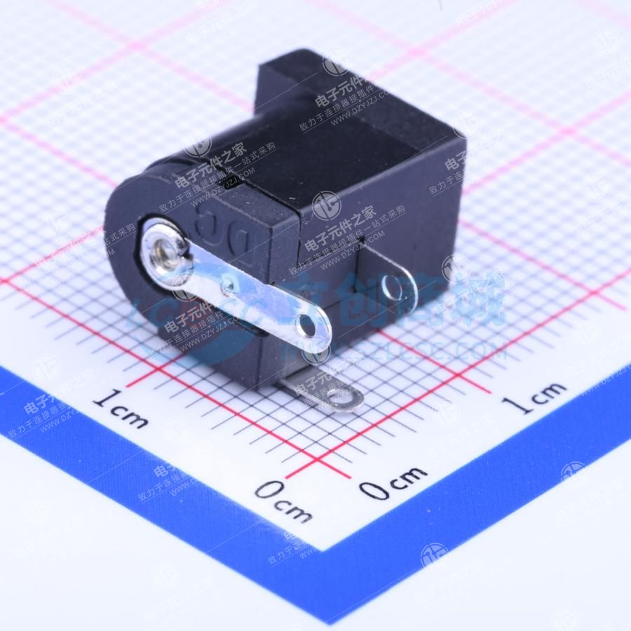 DC电源插座 内径:2mm 外径:6.4mm