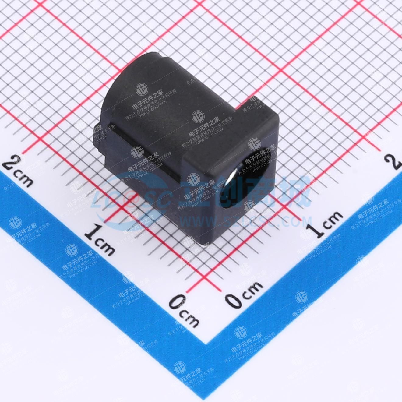 DC电源插座 内径:2mm 外径:6.4mm