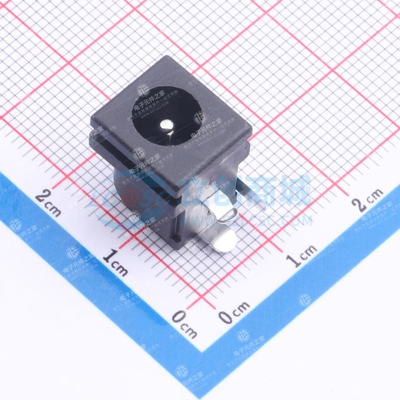 DC电源插座 内径:2mm 外径:7.3mm