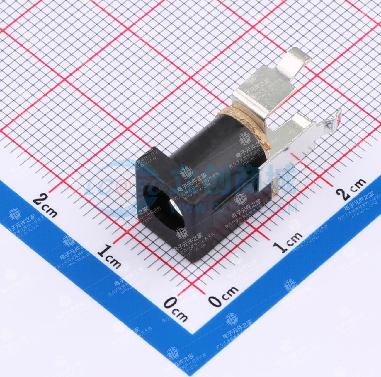 DC电源插座 内径:2mm 外径:6.3mm