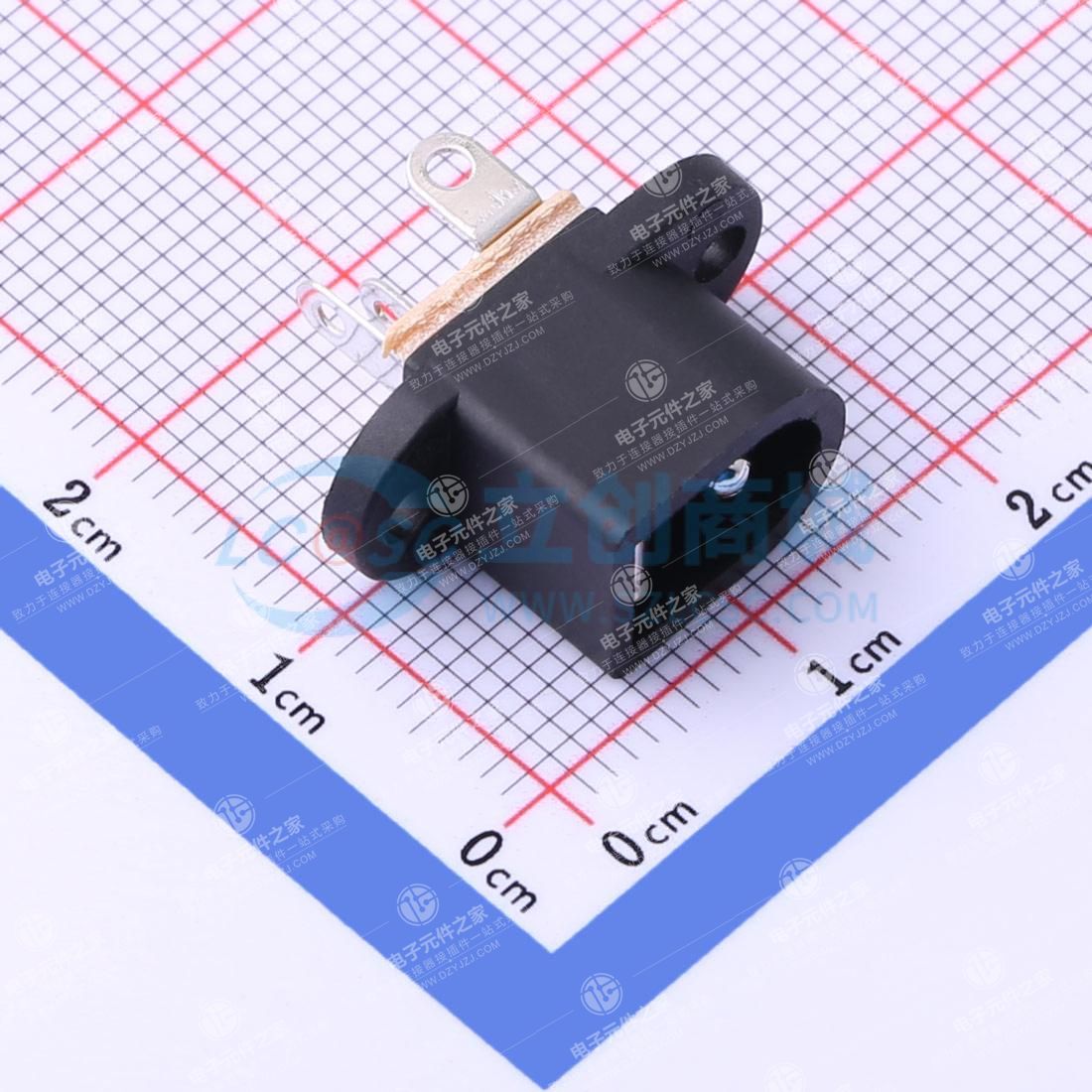 DC电源插座 内径:2mm 外径:5.5mm